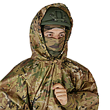Водонепроникний Пончо-дощовик (2.20 х 1.40 м.) із Запаяними швами Kiborg Waterproof Multicam, фото 4
