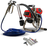 Поршневий фарбувальний апарат Profter S-3 ( 2.3 л/хв 1300 Вт) HVBAN, фото 7