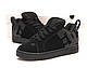 Кросівки жіночі DC Shoes Court Graffik Black (чорні монохром) низькі спортивні Y14739 - фото 2 - id-p2356465125