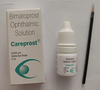 Средство для роста ресниц и бровей. Care prost, 3 мл | Каре прост. Оригинал. С кисточкой