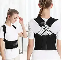 Корсет для вирівнювання спини POSTURE BELT 3XL, Коректор постави еластичний Розмір 3XL, фото 3