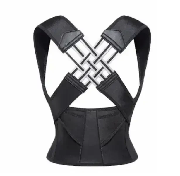Корсет для вирівнювання спини POSTURE BELT 3XL, Коректор постави еластичний Розмір 3XL