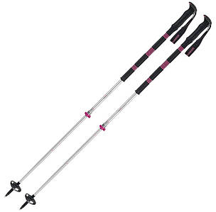 Трекінгові палиці Komperdell Contour Titanal II Pro Compact, 100-130 см (Black/Pink)