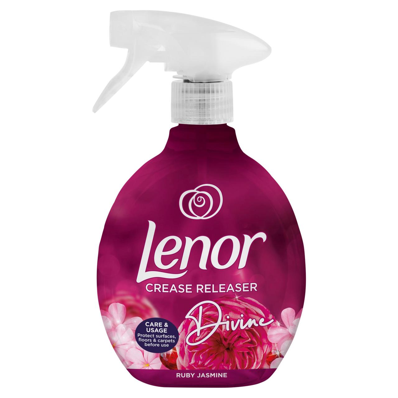 Спрей для розгладження складок на одязі Lenor Crease Releaser Ruby Jasmine 500 мл