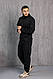 Зимовий спортивний костюм чоловічий на флісі без капюшону, фото 10