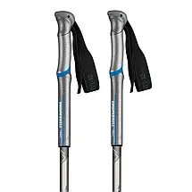 Телескопічні трекінгові палиці Komperdell Shockmaster Pro Powerlock, 105-140 см (Silver/Blue), фото 5