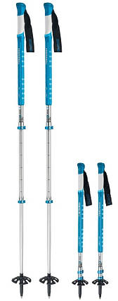 Трекінгові палиці Komperdell Titanal Explorer Pro, 105-140 см (Blue), фото 1