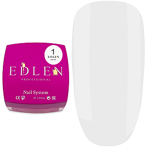 Полігель EDLEN Professional Poly gel №1, 30 мл прозорий