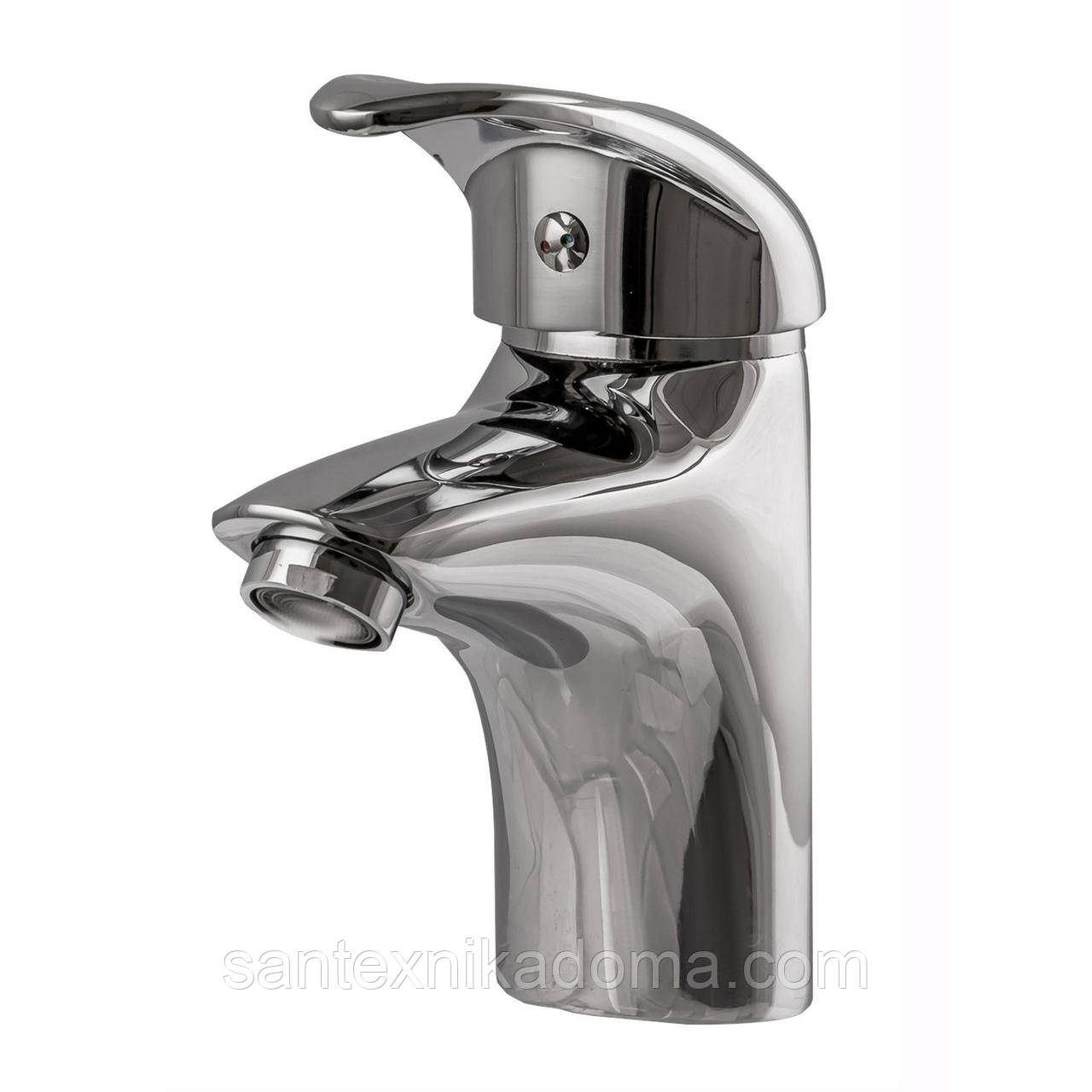 Змішувач для умивальника Globus Lux Smart GLSM-0101 латунь на шпильці