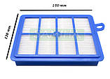 2 фільтри HEPA сумісних з пилососом fc9170 Philips, фото 4