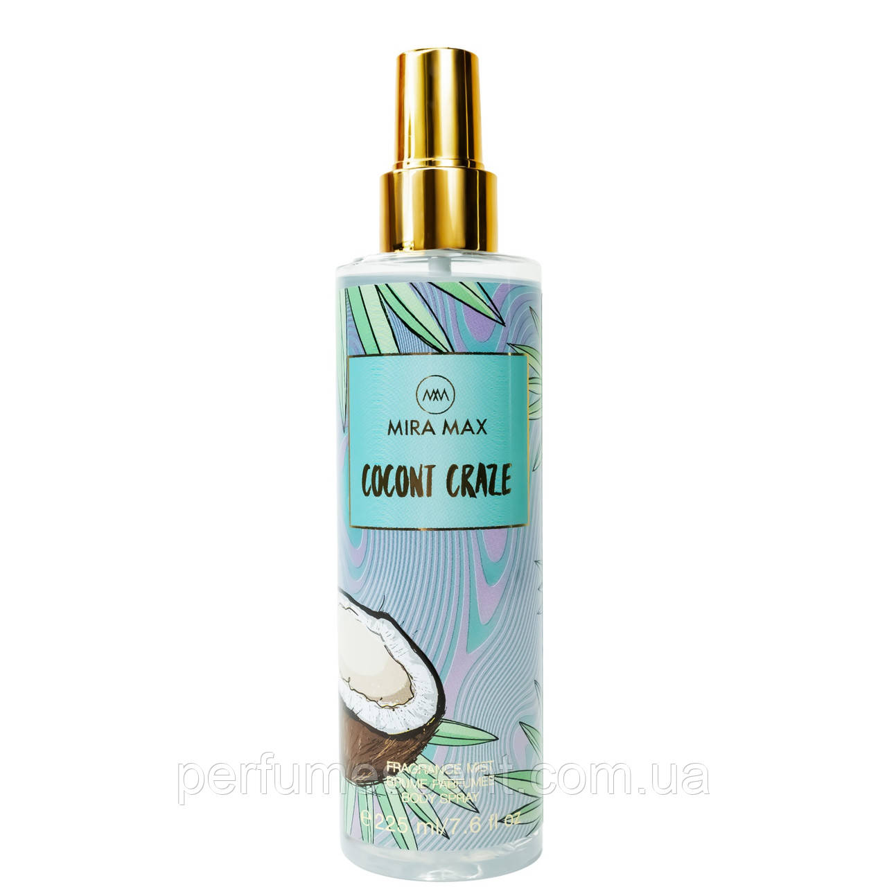 Аромаспрей для тіла "COCONT CRAZE" Mira Max 225 мл ( аромат схожий Victoria`s Secret Coconut Craze)