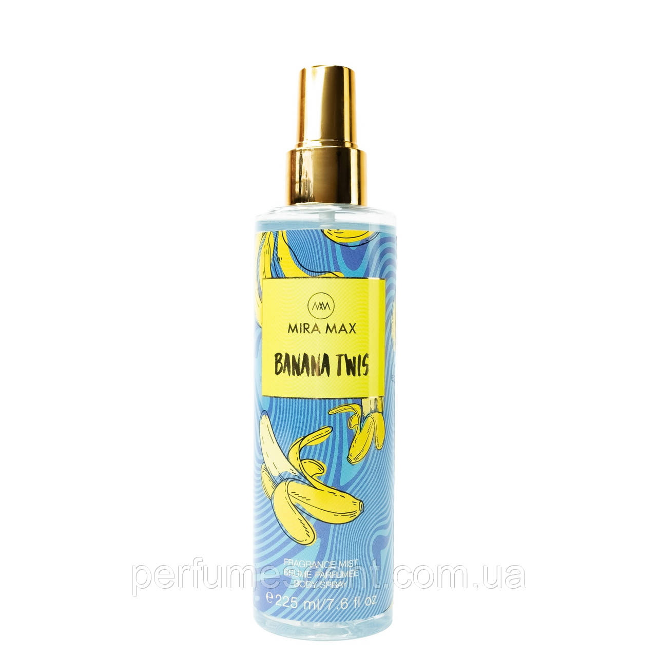 Аромаспрей для тіла "BANANA TWIS" Mira Max 225 мл ( аромат схожий Victoria’s Secret Banana Twist)
