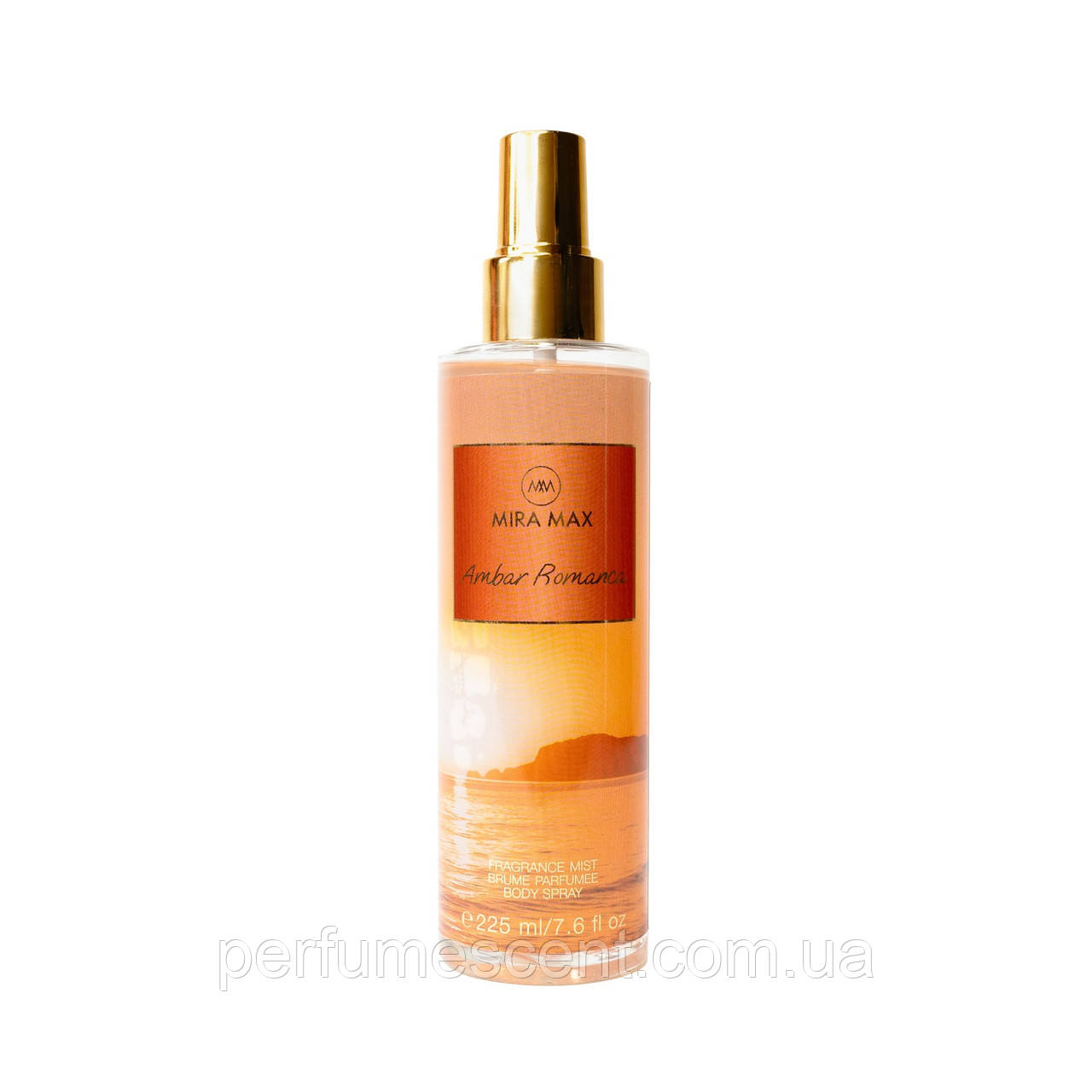 Аромаспрей для тіла "AMBAR ROMANCA" Mira Max 225 мл ( аромат схожий Victoria’s Secret Amber Romance)