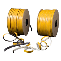 Самоклеючий шнур для каміна, печі, котла - Europolit TSP/CD 10x2 мм (чорний)