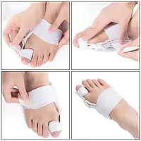 Вальгусна шина HALLUX VALGUS, Бандаж коригувальний для пальців стопи, Ортопедична вальгусна