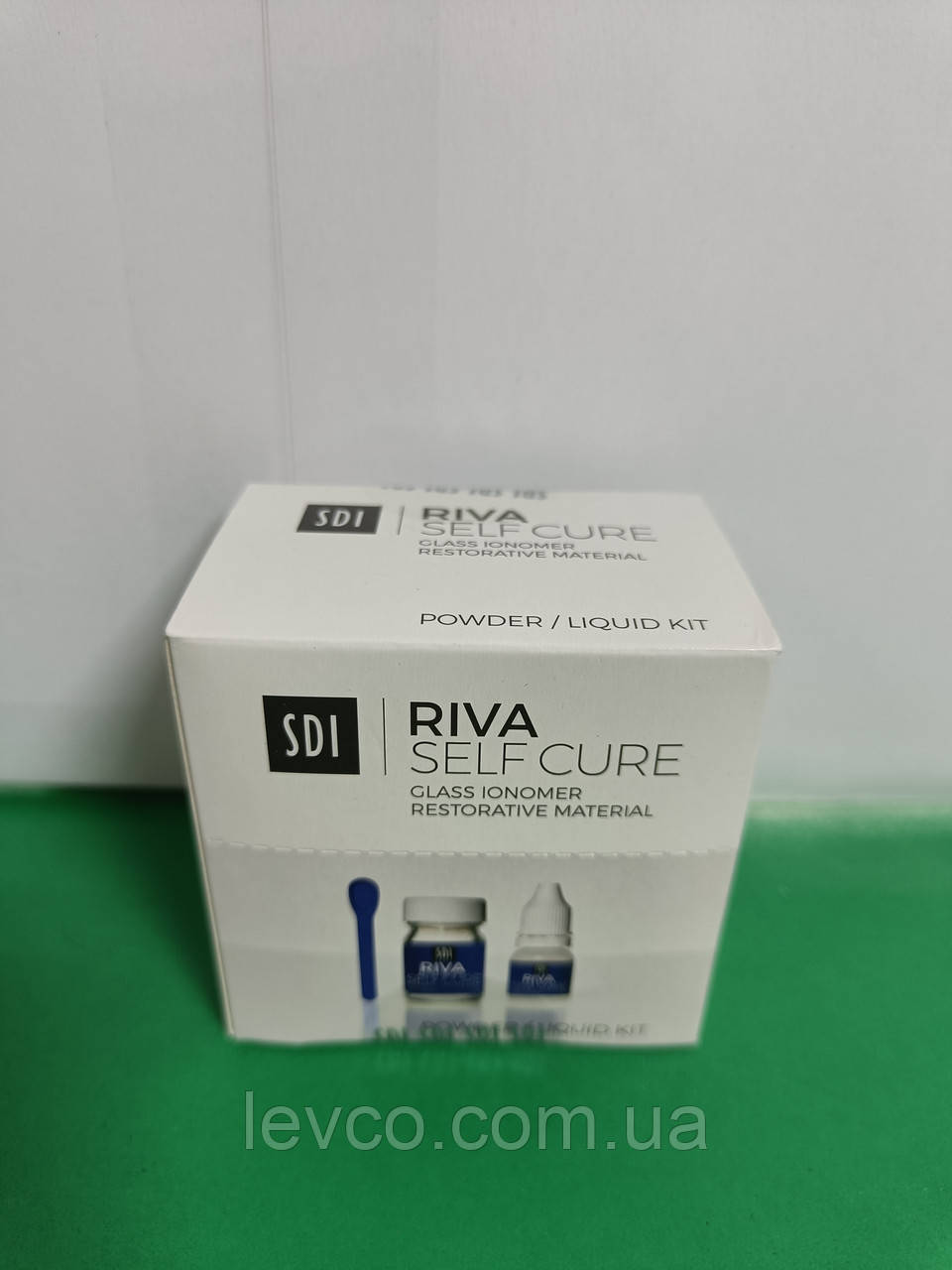 Ріва,Ріва СЦ ,Ріва хімічна,Riva Self Cure,РІВА хімСКЛОІОНОМЕР ЦЕМЕНТ ДЛЯ РЕСТ. 15ГР І 8 МЛ.SDI АВСТРАЛІЯ, фото 1
