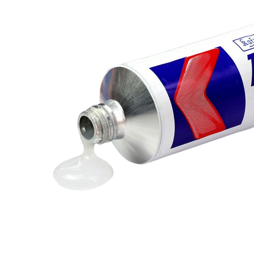 Силіконовий герметик Kafuter K-706 напівпрозорий рідкий, 45г