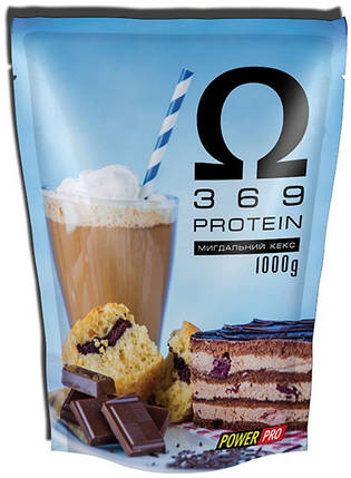 Протеїн Power Pro OMEGA 3-6-9 Protein 1 кг Мигдальный кекс, фото 1
