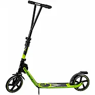 Самокат двоколісний Hudora BigWheel Generation V 205 Lime (складна конструкція), фото 2