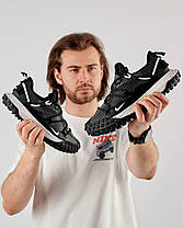 Кросівки чоловічі Nike Acg Mountain Fly Low Black White Взуття Найк Маунтін Флай чорно-білі текстиль демісезон, фото 6