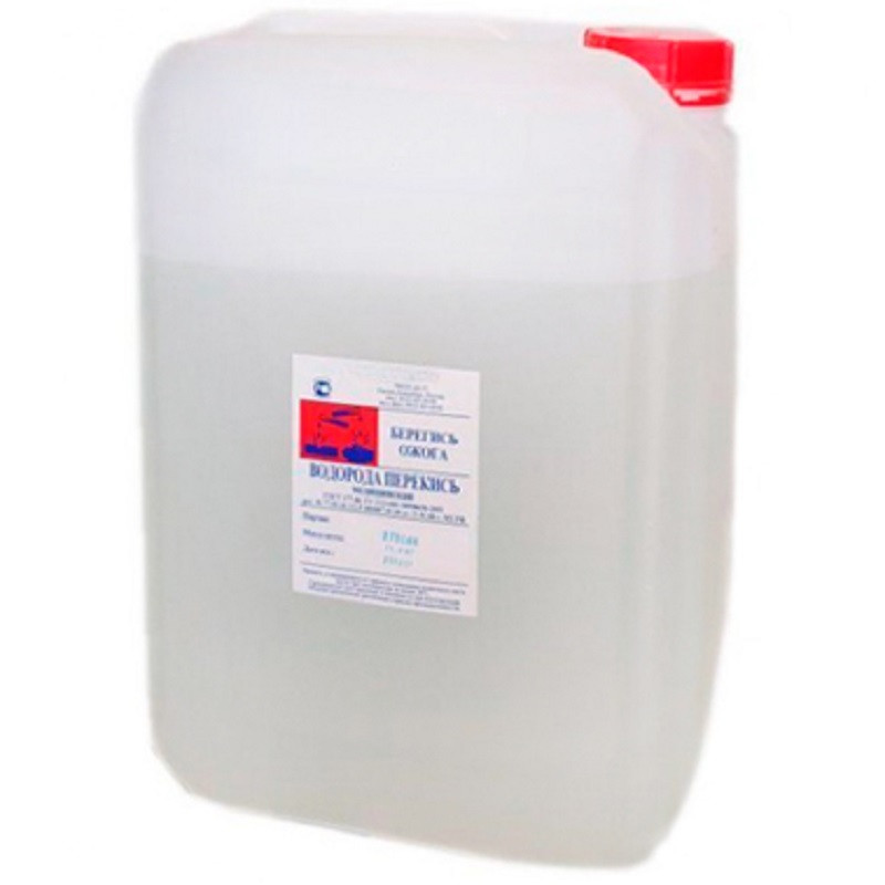 Перекись 35% у каністрах по 10 л 11кг, фото 1