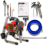 Поршневий безповітряний фарбувальний апарат Profter S-2 ( 2.1 л/хв  900 Вт) HVBAN, фото 10