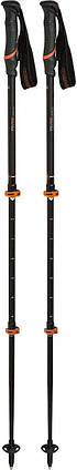 Трекінгові палиці Komperdell Hikemaster Powerlock Compact, 105-140 см (Black/Orange), фото 3