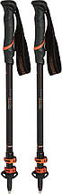 Трекінгові палиці Komperdell Hikemaster Powerlock Compact, 105-140 см (Black/Orange), фото 4