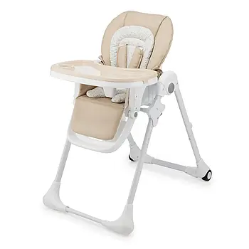 Стільчик для годування Kinderkraft Tummie Beige KHTUMM00BEG0000 | Стільчик-гойдалка, шезлонг