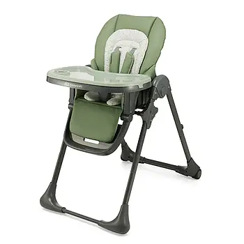Стільчик для годування Kinderkraft Tummie Green KHTUMM00GRE0000 Стільчик-гойдалка, шезлонг