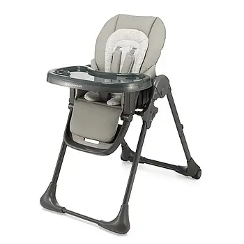 Стільчик для годування Kinderkraft Tummie Grey KHTUMM00GRY0000 Стільчик-гойдалка, шезлонг