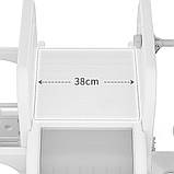 Дитяча гірка 2в1 inSPORTline Karosino, 116,5 х 61,5 х 98 см - біла, фото 4