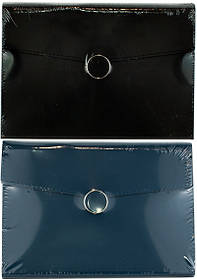 Блокнот-клатч А5 80арк клітинка крем. блок на магниті шкірзам однотон. мікс №2502-2 1-246