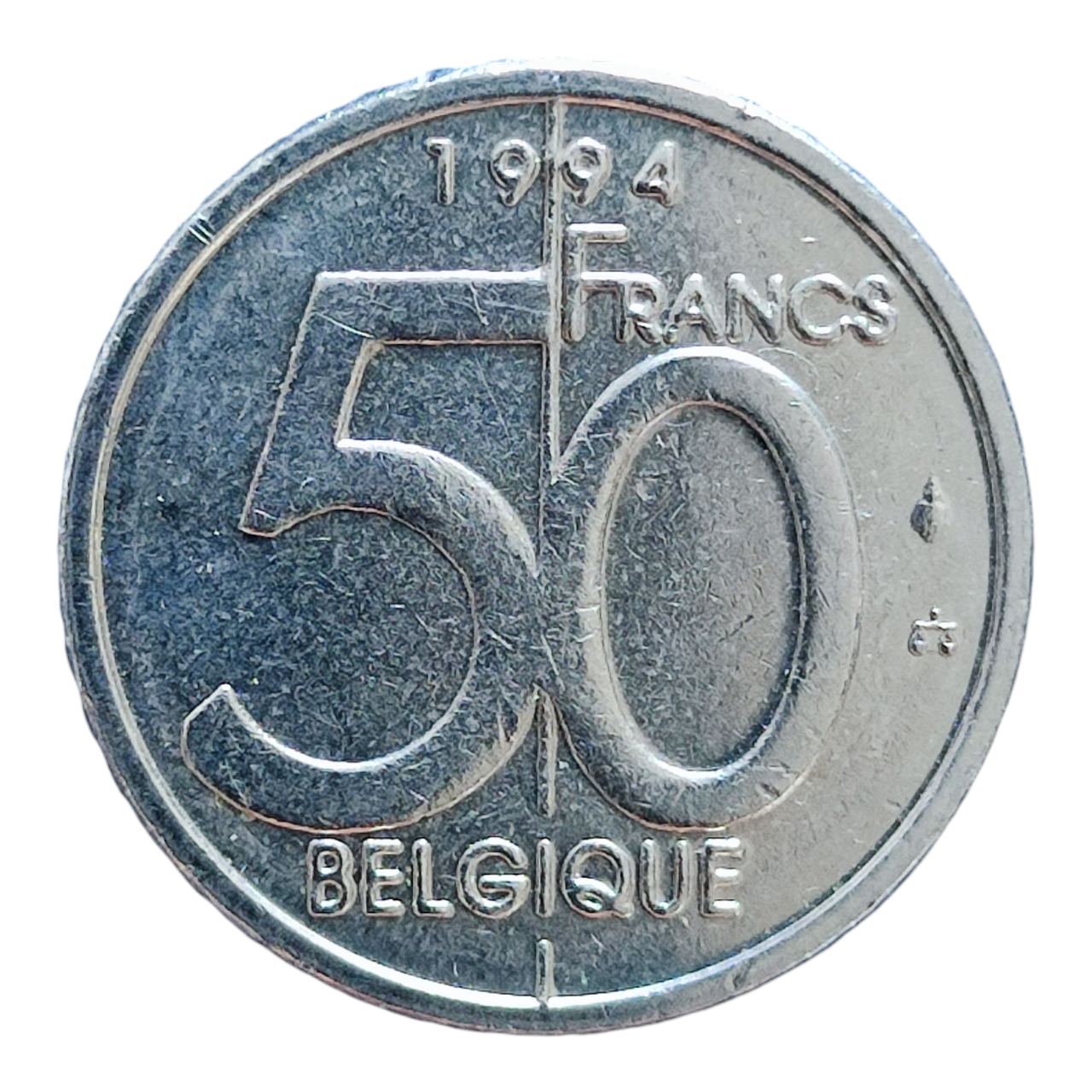 Бельгія 50 франків, 1994 Легенда французькою - 'BELGIQUE'