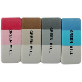 Гумка трикольорова HR-04579 1-587 (23880)