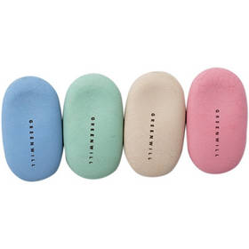 Гумка овальна кольорова HR-04814  1-588 (23880)