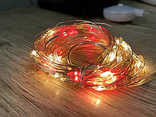 Гірлянда дріт музична USB RGB 10м, фото 3