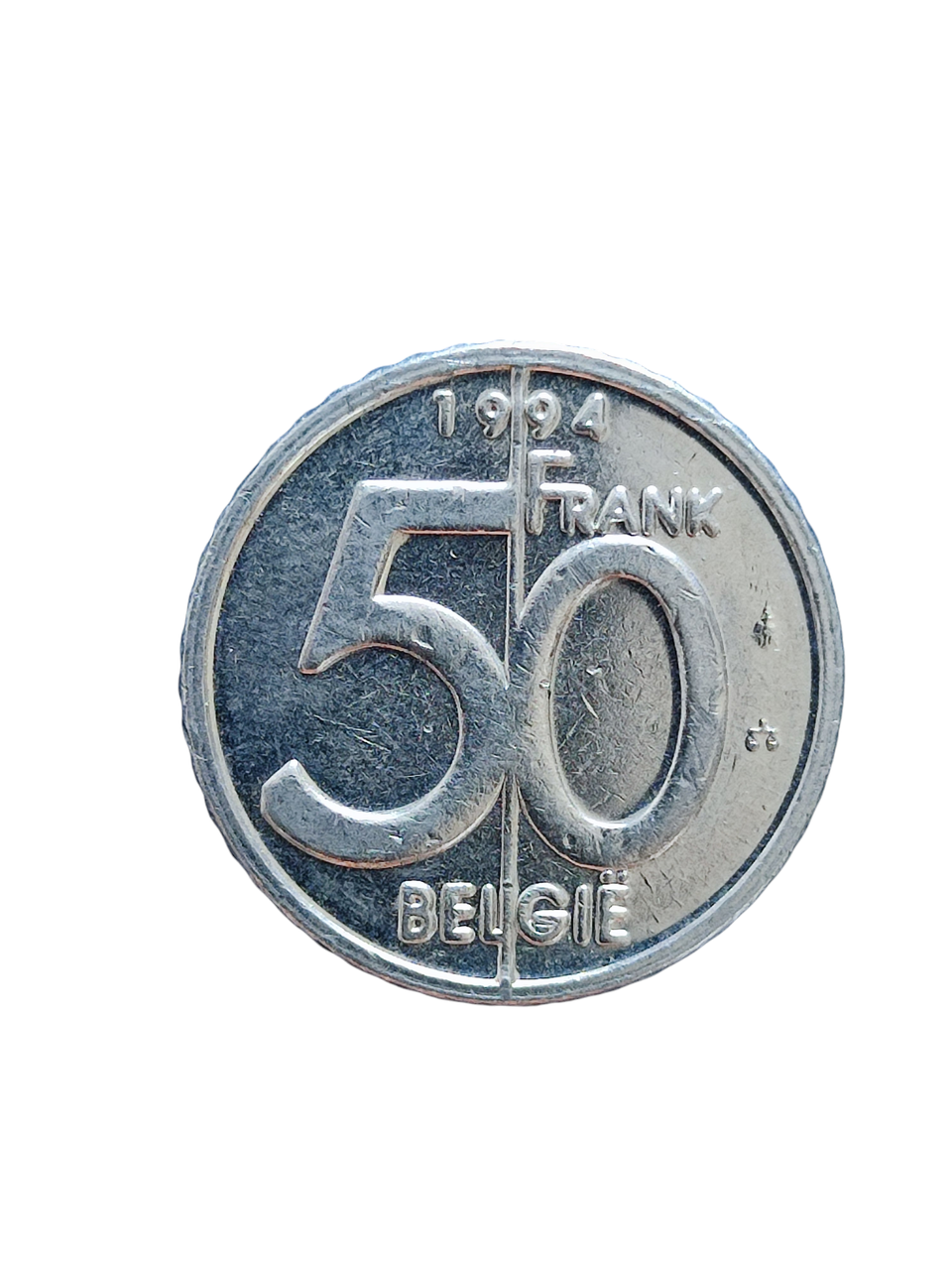 Бельгія 50 франків, 1994 Легенда голландською 'BELGIE'