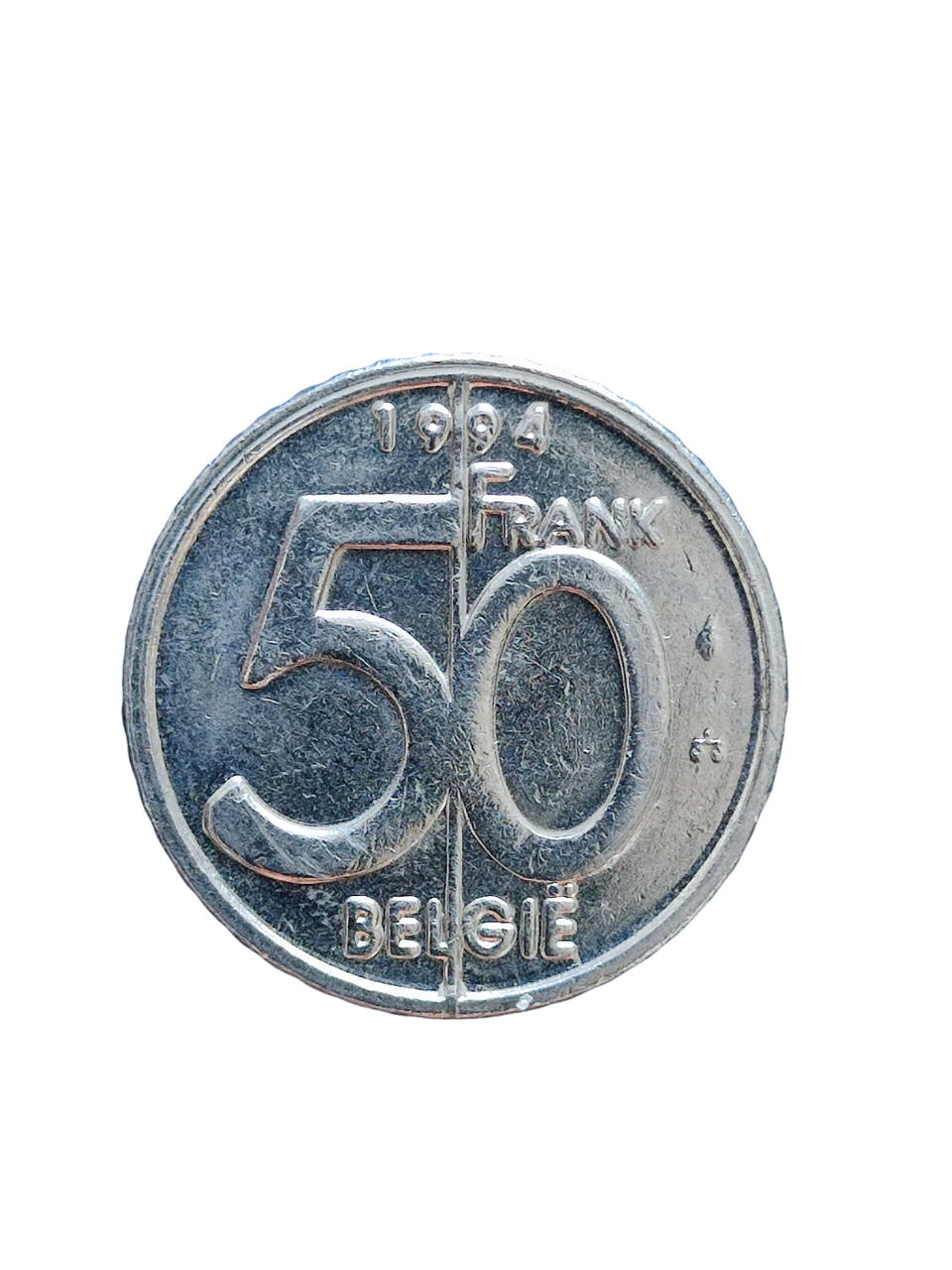 Бельгія 50 франків, 1994 Легенда голландською 'BELGIE'