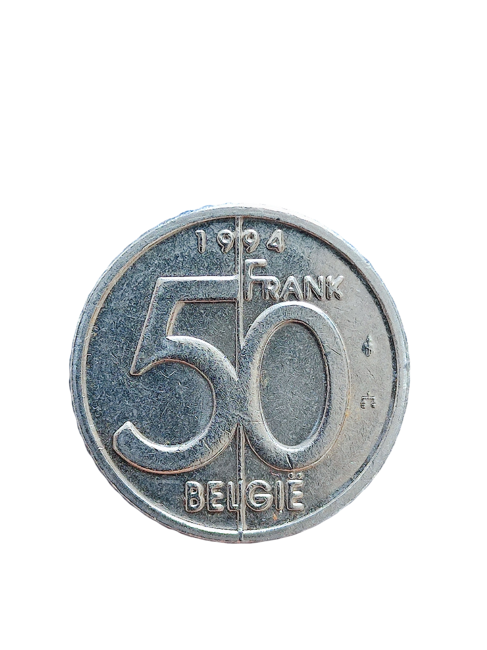 Бельгія 50 франків, 1994 Легенда голландською 'BELGIE'