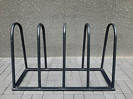 Велопарковка на 4 велосипеда, стійки для велосипедів, паркінг для велосипеда, 1,05м коричнева