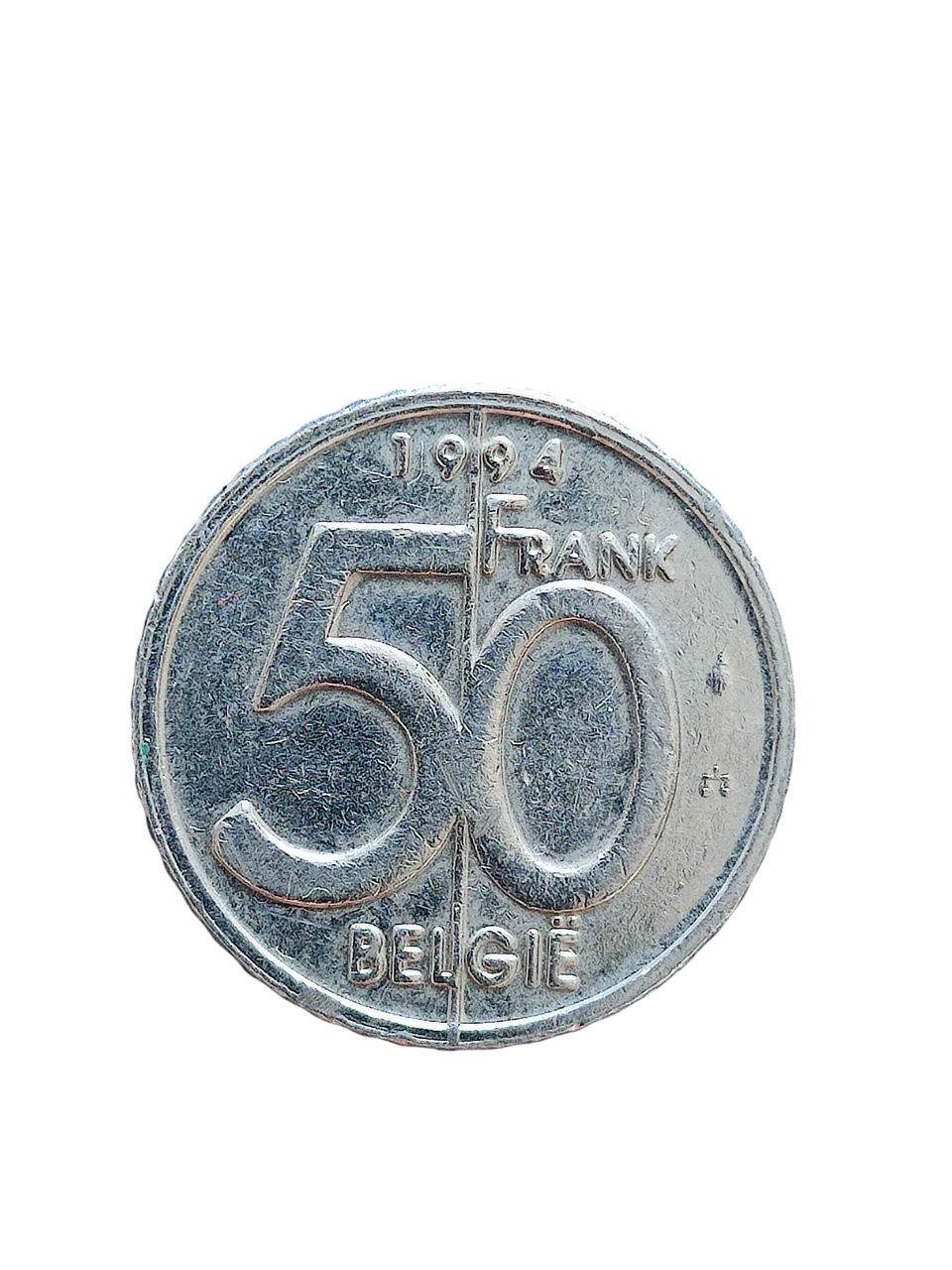 Бельгія 50 франків, 1994 Легенда голландською 'BELGIE'