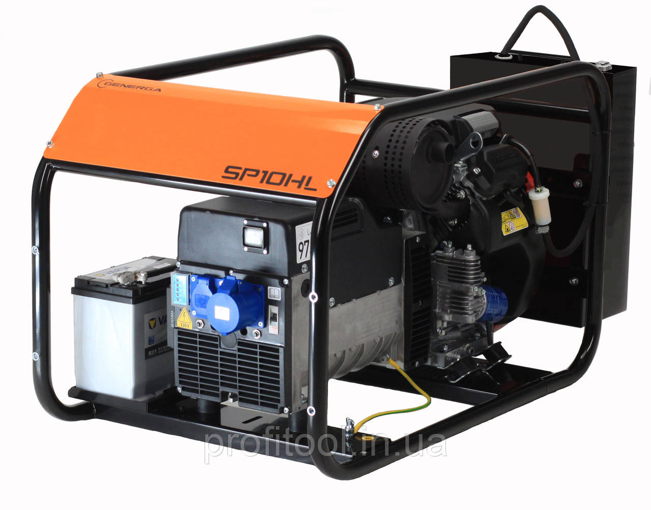 Генератор GENERGA SP10HL однофазний бензиновий (1010101040), фото 1