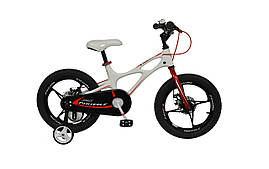 Велосипед RoyalBaby SPACE SHUTTLE 18", OFFICIAL UA, білий