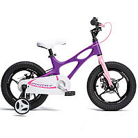 Велосипед RoyalBaby SPACE SHUTTLE 18", OFFICIAL UA, фіолетовий