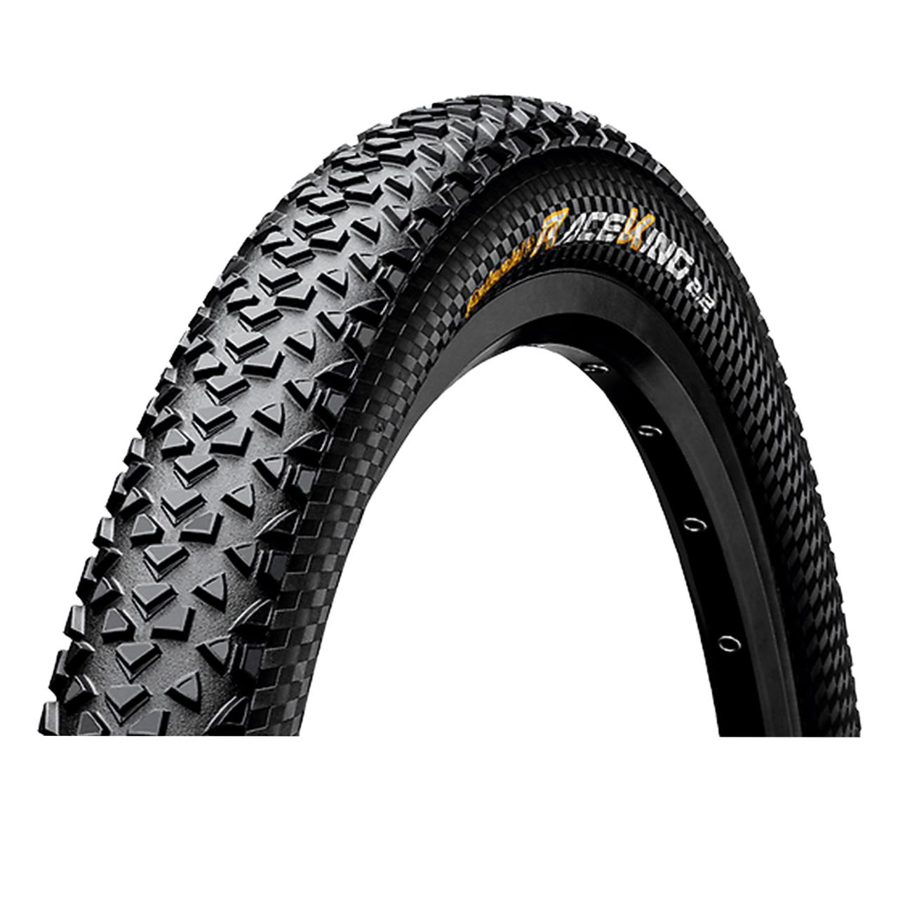 Покришка Continental Race King 2.2, 26 " x2.20, 55-559, Foldable, PureGrip, ShieldWall System, Skin, 670гр.,