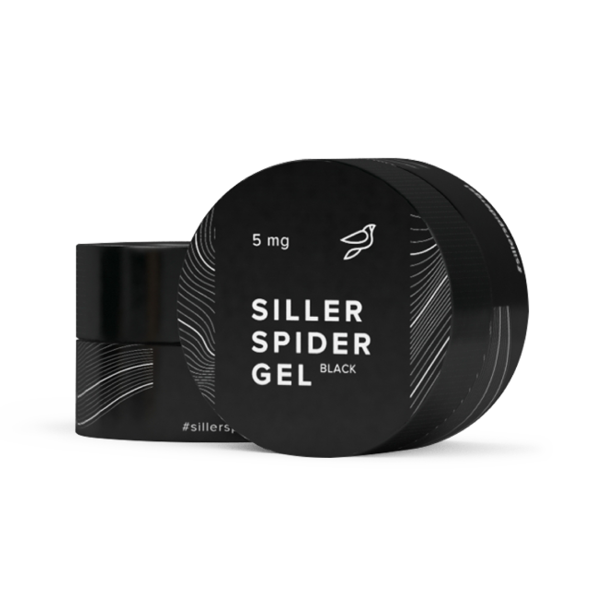 Гель-павутинка Siller Spider Gel Black (Чорний), 5 мл