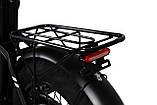 Повнопривідний електровелосипед fatbike Tecros F1 dual 48v 20ah 2 двигуни по 1000w  50 км/год складаний фетбайк, фото 6