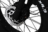 Повнопривідний електровелосипед fatbike Tecros F1 dual 48v 20ah 2 двигуни по 1000w  50 км/год складаний фетбайк, фото 9
