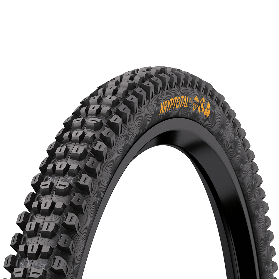 Покришка безкамерна Continental Kryptotal-F Downhill 29 x 2.40 Soft чорна, складна skin